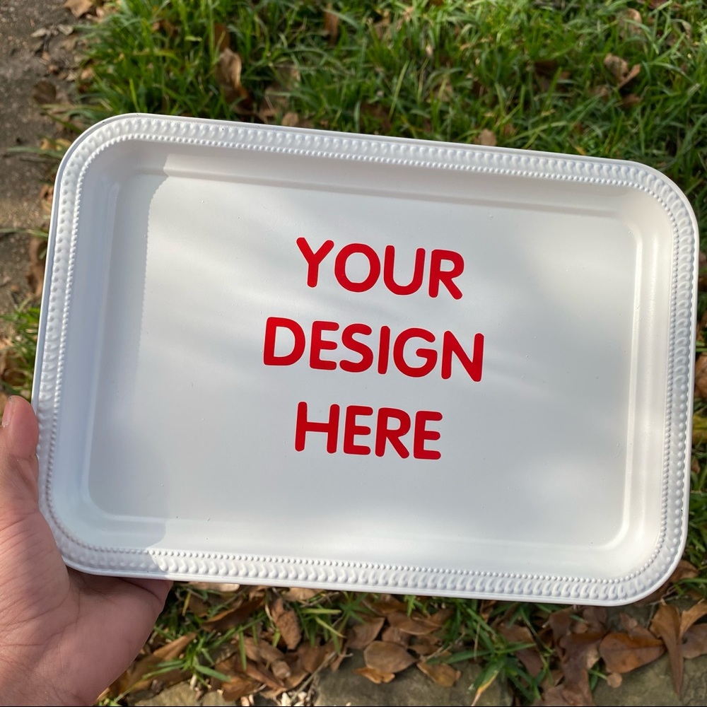 Custom Rolling Tray